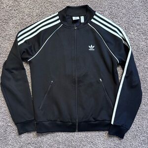 Adidas Black Zip-Up Jacket